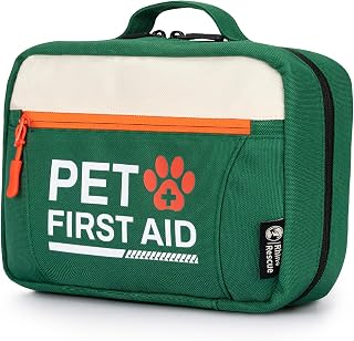 RHINO RESCUE Haustier-Notfall-Set, für Hunde & Katzen, inkl. Thermometer | kompakte Vorratshaltu…