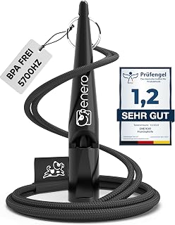 ENERO® Hundepfeife mit praktischem Umhängeband – Perfektes Hundezubehör mit genormter Frequenz…