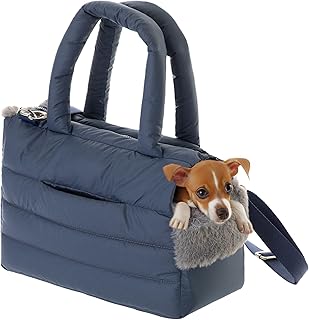 Hundetasche, Welpentasche – Tragetasche für kleinen und mittleren Hund, Katze – S – bis 5 kg, Ta…