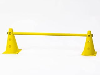 NATIV Agility Set für Hunde | Mehrteiliges Hundetraining Zubehör | Cavaletti aus Plastik | Hund…