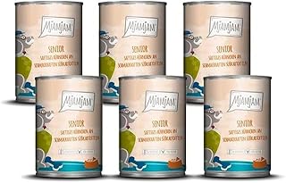 MjAMjAM – Premium Nassfutter für Hunde – Senior – saftiges Hühnchen an schmackhaften Süßkarto…