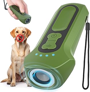 Anti Bell Gerät Hunde, Antibell Ultraschall Gerät, Tragbares Stopp-Bell-Gerät für Hunde, Sich…
