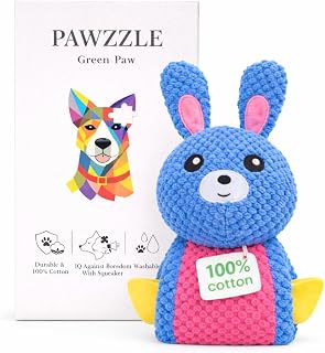 PAWZZLE Intelligenzspielzeug Hund – Schnüffelmatte & Leckmatte mit Klettverschluss | Hundebesc…