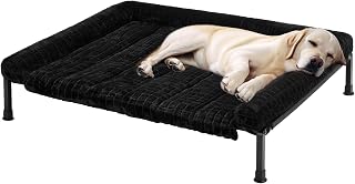 Veehoo Erhöhtes Hundebett für große Hunde, XL Hundeliege Outdoor Waschbar | Hundebett Orthopä…