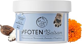 Annimally Pfotenbalsam Hund 50g – Pfotenschutz für Hund & Katze mit Bienenwachs, Sheabutter & …