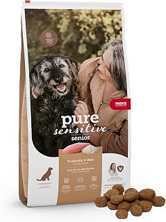 MERA Pure Sensitive Senior Truthahn & Reis 12,5kg für ältere Hunde | Hochwertiges Hundefutter o…