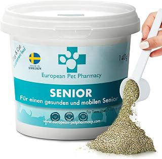 European Pet Pharmacy Nahrungsergänzungsmittel Hund für Senioren Gelenk | Gelenkskomplex mit Gl…