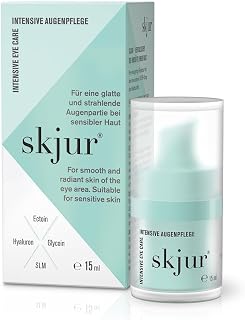 Skjur intensive Augenpflege – Augencreme gegen Falten und Augenringe [mit Hyaluron, Ectoin & Glyc…