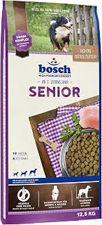 Bosch HPC Senior Hundefutter trocken, 12,5 kg | Futter speziell für ältere Hunde, weizenfreie R…