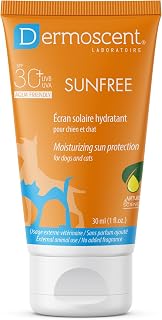 SunFREE | Mineralischer Sonnenschutz für Haustiere | Feuchtigkeitsspendender Schutz für Hunde u…