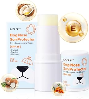 Hundenasen-Sonnenpflegebalsam – Feuchtigkeitsspendender Sonnenschutz mit Sheabutter & Vitamin E…