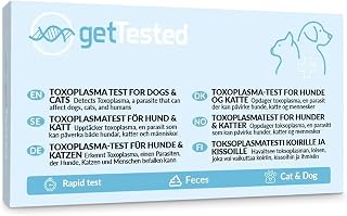 getTested Toxoplasma-Antigen-Schnelltest-Kit für Katzen und Hunde, Heimtest zur Untersuchung von…