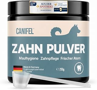 Zahnpflege Hund – Apotheker Rezeptur, Zahnpulver für Hunde mit Seealgenmehl zur Vorbeugung von…