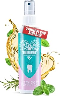 Dentalspray für Hunde Zahnpflege – Zahnstein Hund natürlich vorbeugen | Tierärztlich entwick…