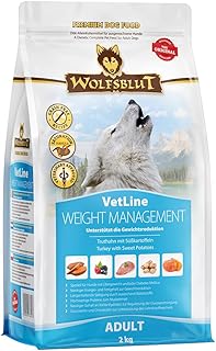 WOLFSBLUT – VetLine Weight Management | Trockenfutter für ausgewachsene Hunde mit Übergewicht…
