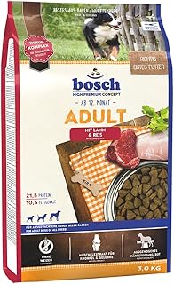Bosch HPC Adult Hundefutter trocken mit Lamm & Reis, 3 kg