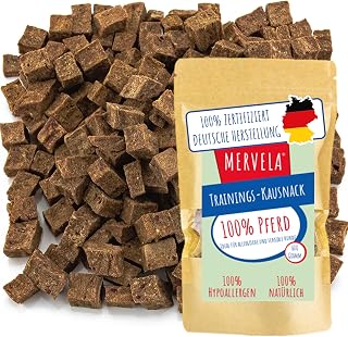 Leckerli Pferd | Made in Germany | für allergische Sensible hypoallergene Hunde | ideal für Tra…