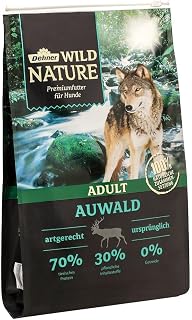 Dehner Wild Nature Hundetrockenfutter Auwald | getreidefreies Hundefutter mit Wildfleisch | Trock…