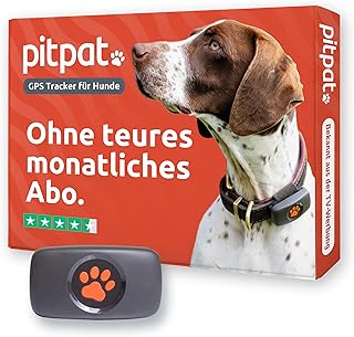 PitPat GPS Tracker für Hunde ohne ABO Gebühren Satellitenortung mit unbegrenzter Reichweite –…