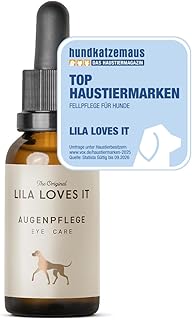 Augenpflege für Hunde – sanfte Reinigung, beruhigt und regeneriert, löst Verkrustungen und Sc…