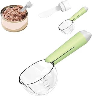 Hundefutter-Messlöffel, 1 Artikel Tierfutterlöffel, mit Skala 250 ml, Katzen-Nassfutterlöffel,…