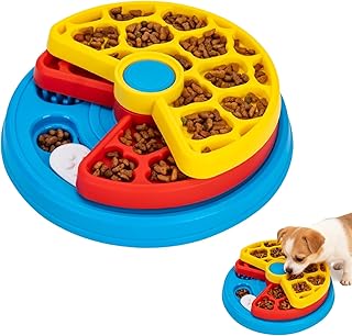 Puppy Lickin‘ Layers Interaktives Hundepuzzle Langsamfresser, Leckerli Spender Für Hunde & Welpe…