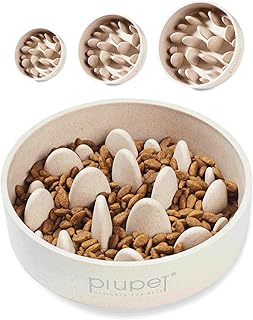 PiuPet® Antischlingnapf Hunde I 1,4L I Spülmaschinenfest | Schlingnapf Hunde groß I Anti Schli…